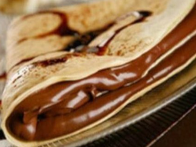 Nutella Chocolate Crepe