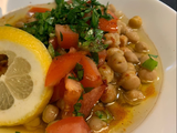 Chickpeas Beans With Oil And Lemon Box