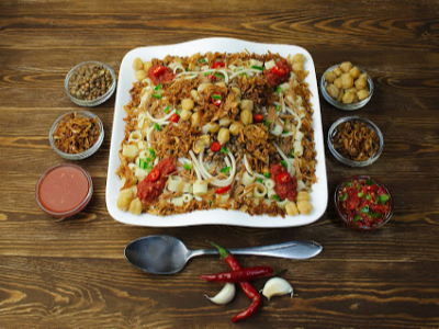 Special Koshary Platter