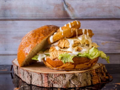 Onion Chicken Sandwich