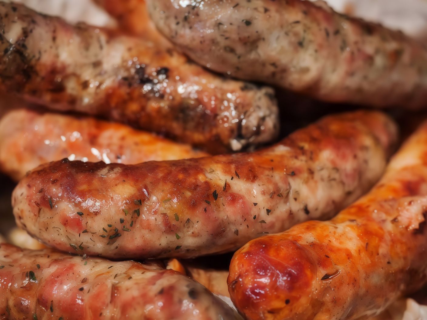 Grilled Oriental Sausage