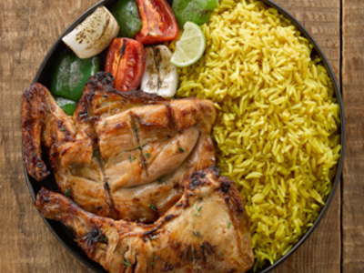 Half Grilled Chicken