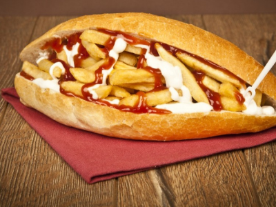French Fries Sandwich