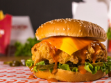 Fire Mood Crispy Chicken Sandwich