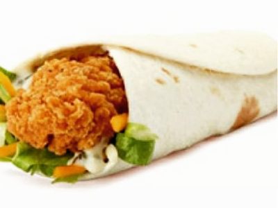 Chicken Zinger Wrap Sandwich