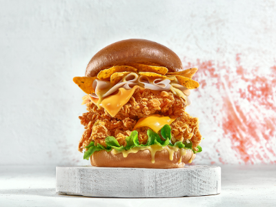 Honey Mustard Nachos Sandwich