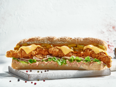 Spicy Long Fury Sandwich