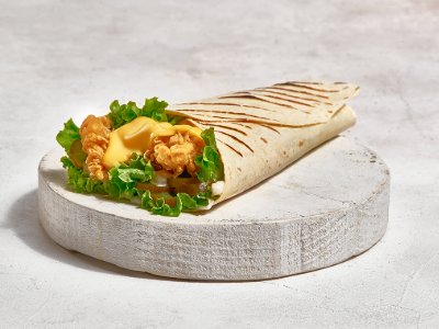 Spicy Chicken Wrap Sandwich