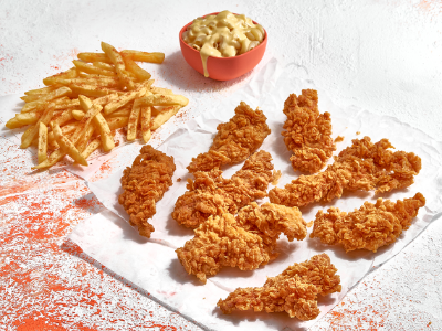 Chicken Strips Trio Meal