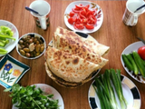 Labneh with Olives Manoucheh