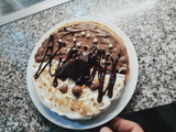 Dark And White Waffle