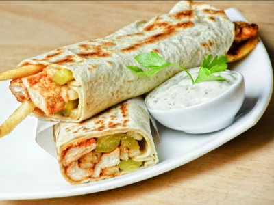Syrian Sausage Sandwich