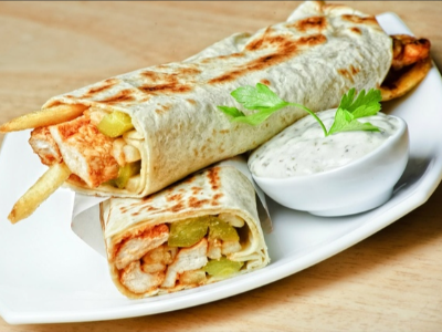 Syrian Cheese Sausage Sandwich