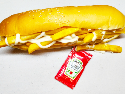French Fries Sandwich