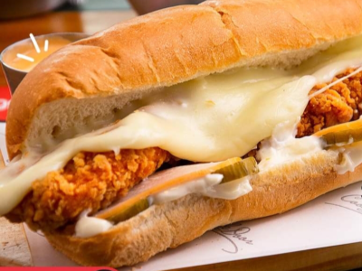 Super Crunchy Chicken Sandwich