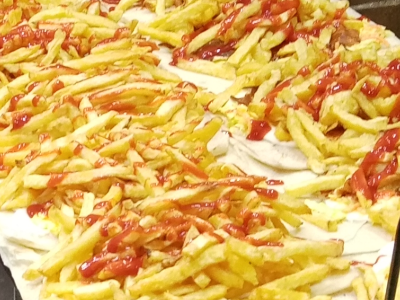 XL French Fries Sandwich