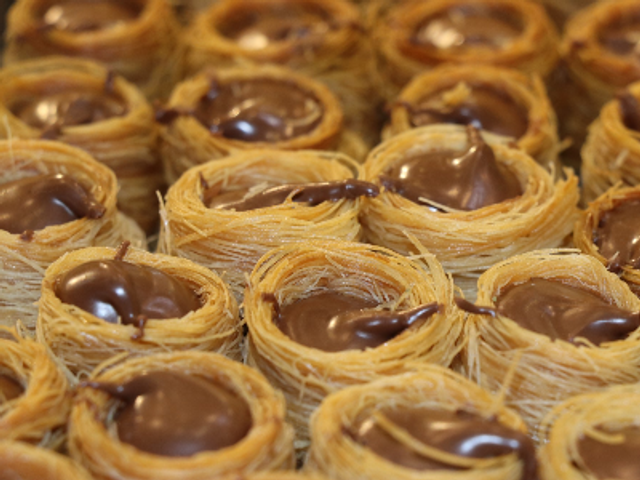 Nutella Chocolate Konafa