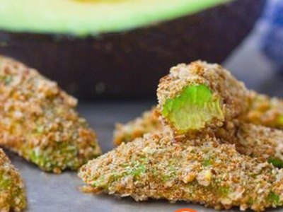 Avocado Fries with dipping
