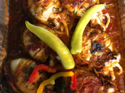 Squid Stuffed With Shrimp - 1/2 Kilo