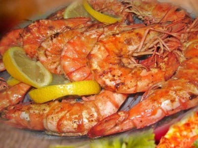 Grilled Jampo Shrimp - 1/2 Kilo