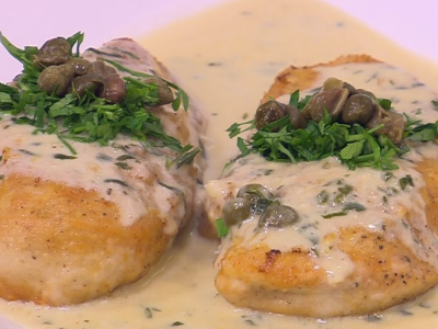 Chicken With Lemon Platter