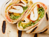 Chicken Strips Wrap Sandwich