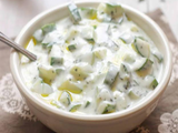 Cucumber With Yogurt Salad
