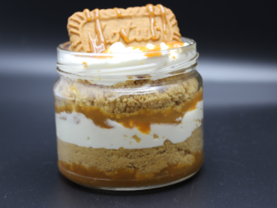 Lotus With Caramel And Cheese Jar
