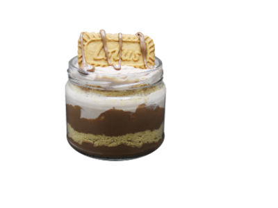 Lotus With Nutella Chocolate And Cheese Jar