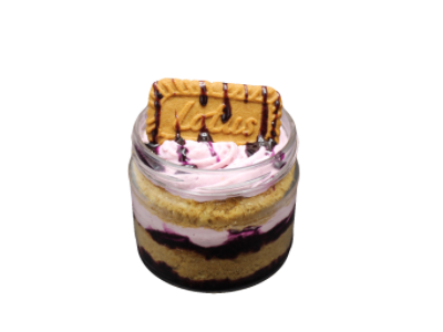 Lotus With Blueberry And Cheese Jar
