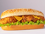 BBQ Chicken Strips Sandwich