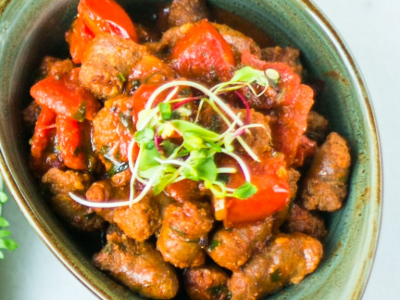 Oriental Sausage With Tomato Sauce