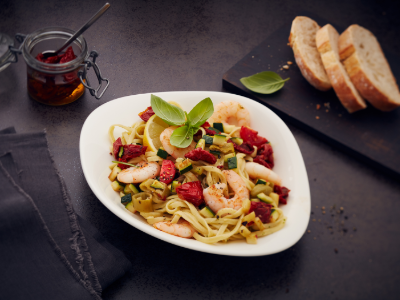 Scampi Piccante Pasta