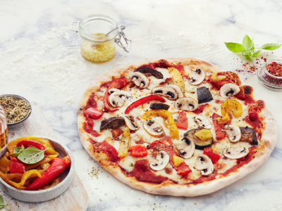 Verdora con verdure Pizza