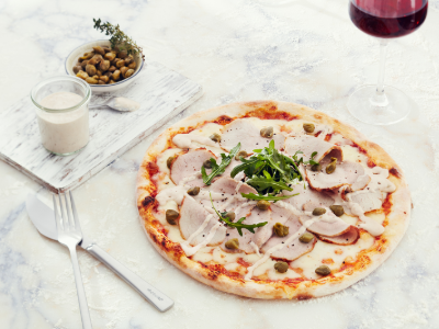 Alfredo Pizza