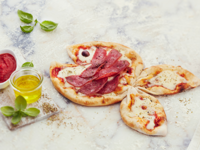 Salami Pizza - Kids Meals