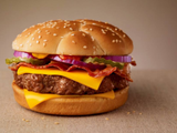 Jumbo Beef Burger With Cheese Sandwich