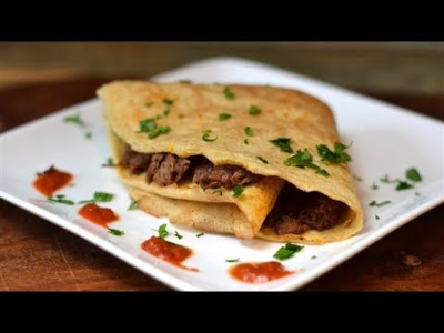 Meat Shawerma Crepe