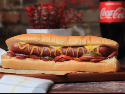 Mexican Hot Dog Sandwich