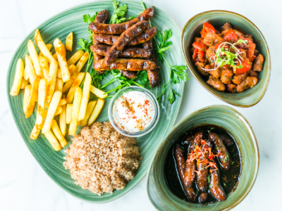 Grilled Moroccan Sausage