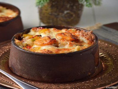 Shrimp Casserole With White Sauce
