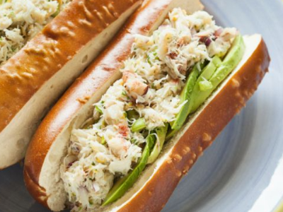 Fried Crabs Sandwich