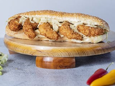Crispy Shrimps Sandwich