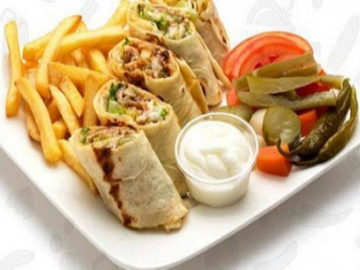 Arabian Chicken Shawerma Meal