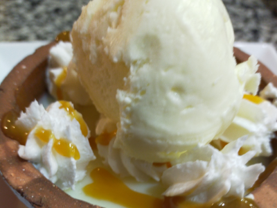 Rice Pudding With Ice Cream Casserole