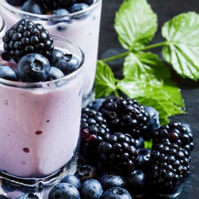 Blueberry Milkshake