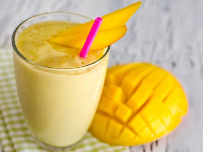 Mango With Ice Juice