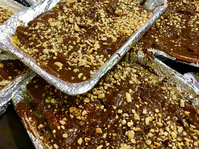 Nutella Chocolate And Nuts Pie