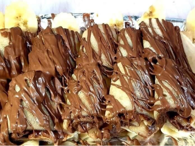 Nutella Chocolate Crepe