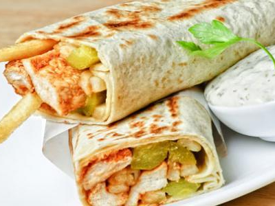 French Fries With Shawerma Meal